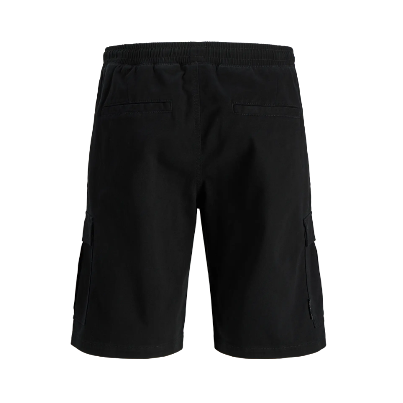 JACK & JONES Plus Cole Dylan Cargo Shorts - Sort