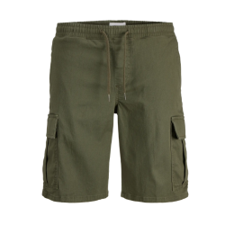 JACK & JONES Plus Cole Dylan Cargo Shorts - Olive Night