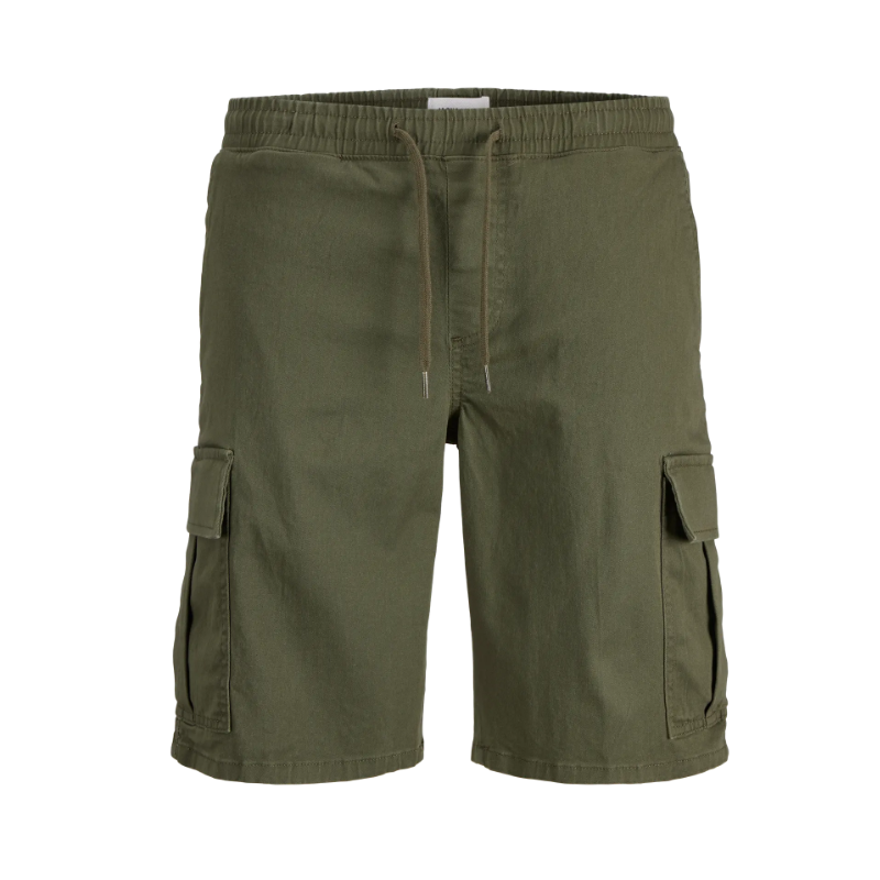 JACK & JONES Plus Cole Dylan Cargo Shorts - Olive Night