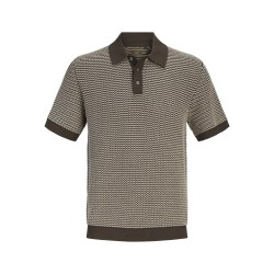JACK & JONES Strik S/S polo - Turkish coffee