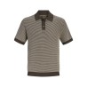 JACK & JONES Strik S/S polo - Turkish coffee