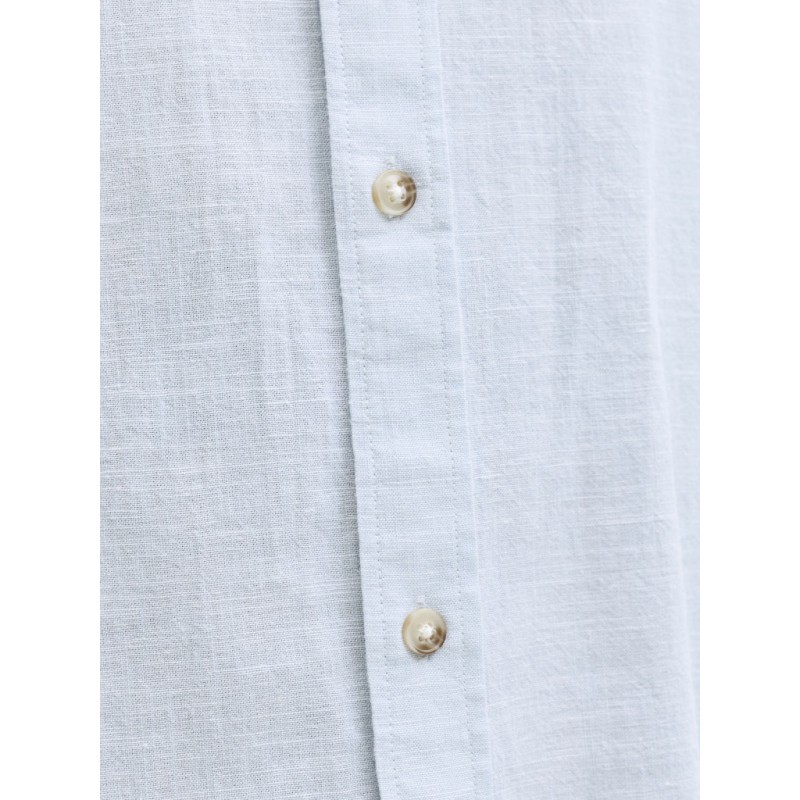 JACK & JONES Summer Hør S/S Skjorte - Celestial Blue