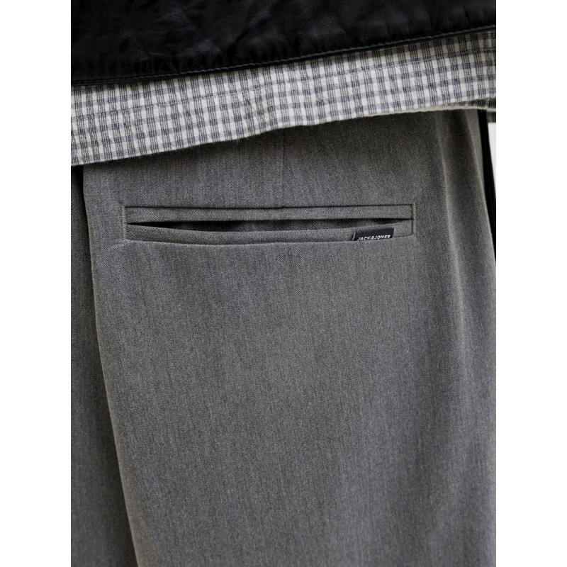 JACK & JONES Towen Toby Chino Shorts - Grey Melange