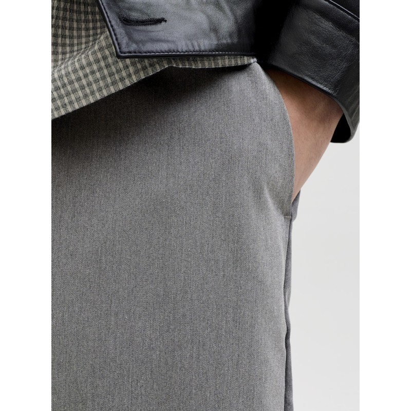 JACK & JONES Towen Toby Chino Shorts - Grey Melange