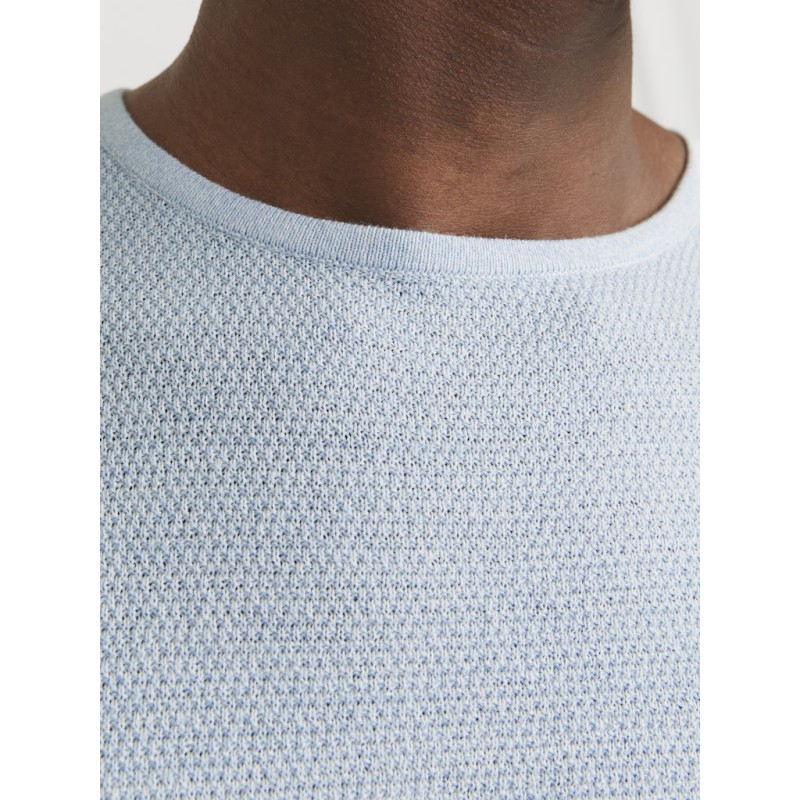 JACK & JONES George Relaxed Strik - Chambray Blue