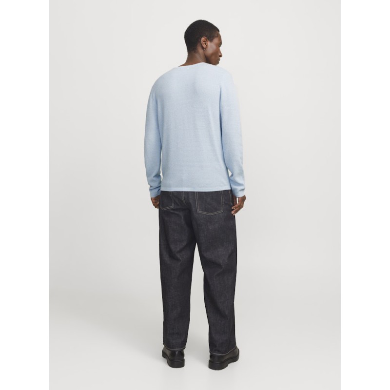 JACK & JONES George Relaxed Strik - Chambray Blue