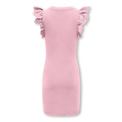 KIDS ONLY Drea S/S Kjole - Romance Rose
