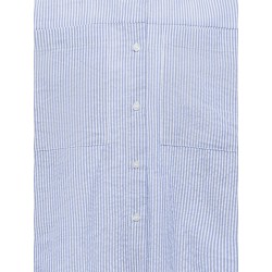 KIDS ONLY Smilla Stribet Skjorte - Cloud Dancer / Clear Sky