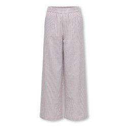 KIDS ONLY Smilla Life Stribede Bukser - Rose Brown