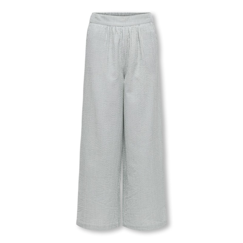 KIDS ONLY Smilla Stribet Bukser - Laurel Wreath