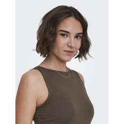 ONLY Malia Boatneck Top -  Chocolate Martini