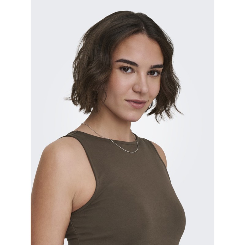 ONLY Malia Boatneck Top -  Chocolate Martini