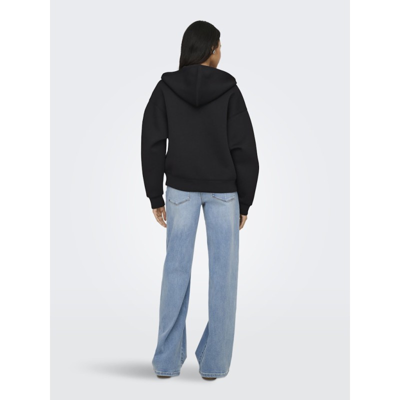 ONLY Naomi Two-Way Hættetrøje - Sort