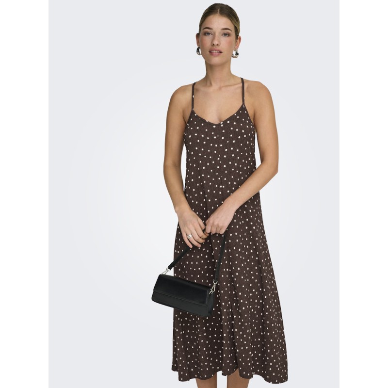 ONLY Molly V-hals Kjole - Shopping bag