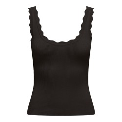 JDY Nanna Strik Tank Top - Chocolate Torte