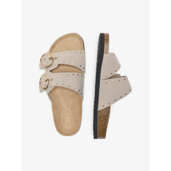 ONLY Maxi sandel med spænde - Creme