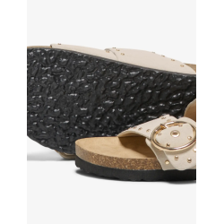 ONLY Maxi sandel med spænde - Creme