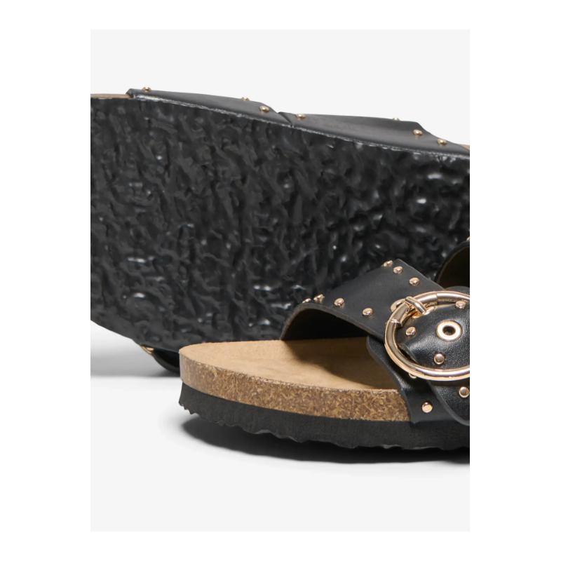 ONLY Maxi sandel med spænde - Sort