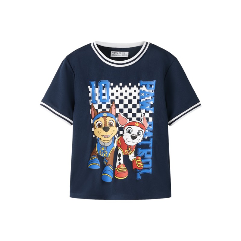 NAME IT MINI Margo Paw Patrol T-shirt - Navy Blazer