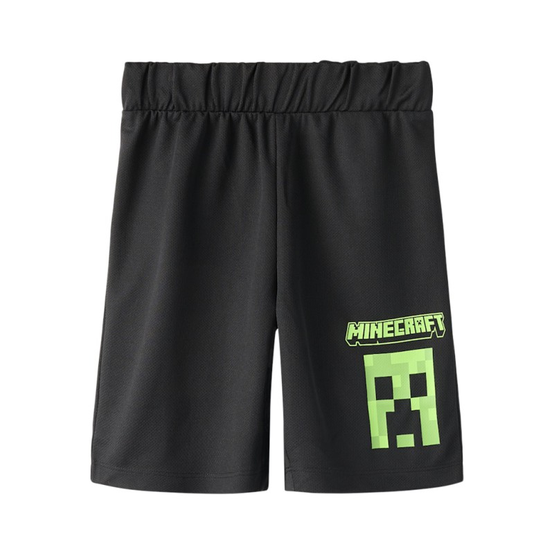 NAME IT KIDS Mali Minecraft Shorts - Sort