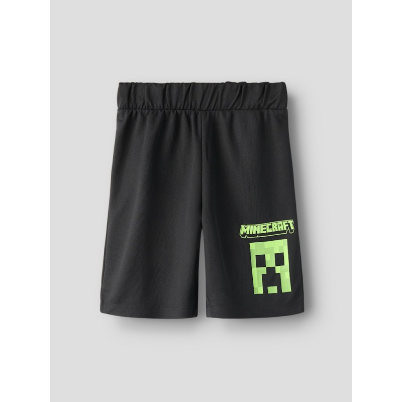 NAME IT KIDS Mali Minecraft Shorts - Sort