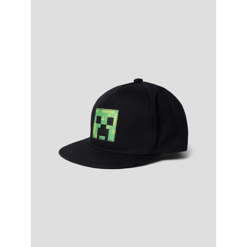 NAME IT KIDS Mali Minecraft Kasket - Sort