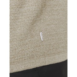 JACK & JONES George Kortærmet Strik Polo - Coriander