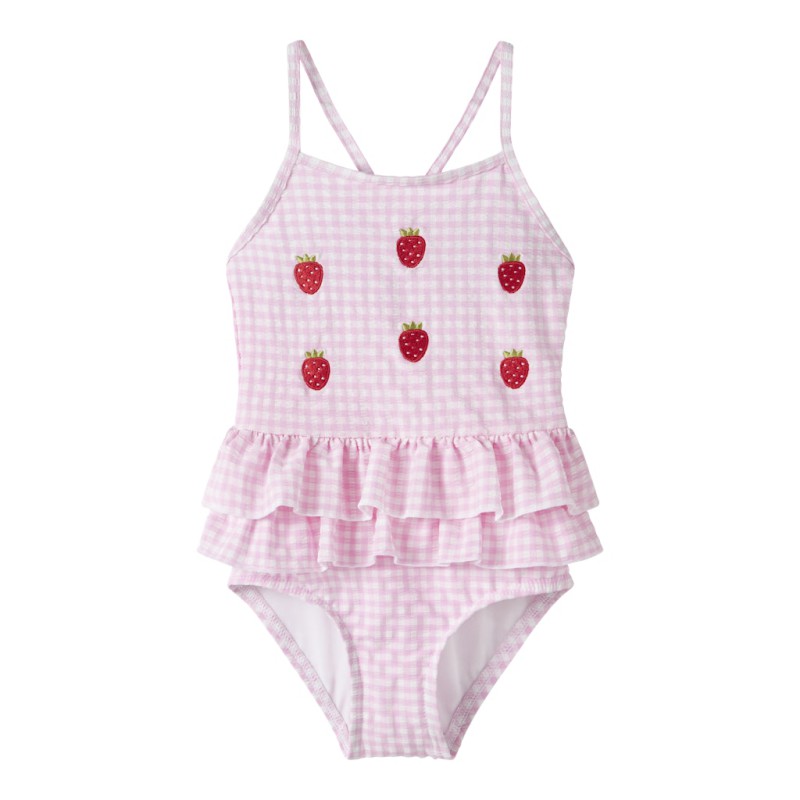 NAME IT MINI Zammer Badedragt - Cotten Candy