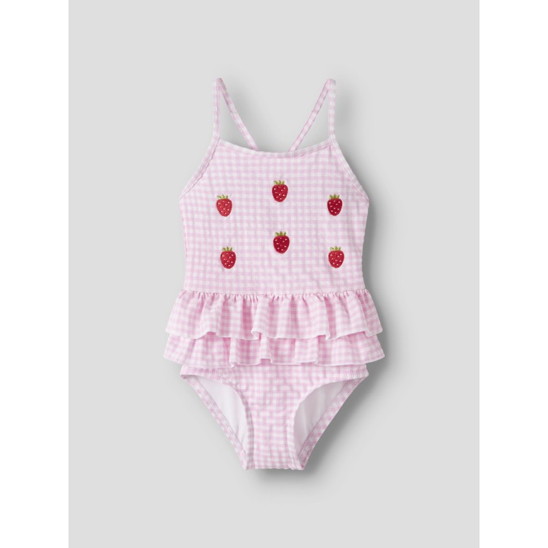 NAME IT MINI Zammer Badedragt - Cotten Candy