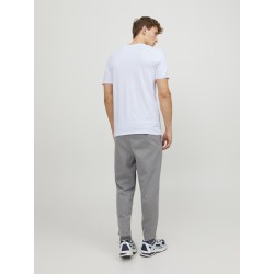 JACK & JONES Basic V-hals 2-Pak T-shirt - Hvid