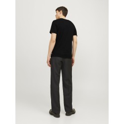 JACK & JONES Basic V-hals 2-Pak T-shirt - Sort