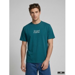 JJ REBEL Christian Kortærmet T-shirt - Mediterranea