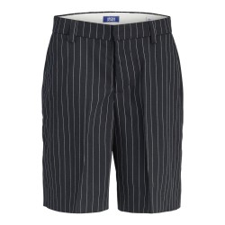 JACK & JONES JUNIOR Owen Toby Chino Shorts - Dark Navy Stripes