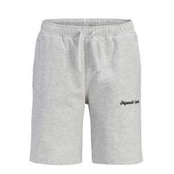 JACK & JONES JUNIOR Karl Norrebro Sweat Short - White Melange