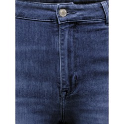 ONLY CARMAKOMA Willy Højtaljede Trekvart Jeans - Medium Blue Denim