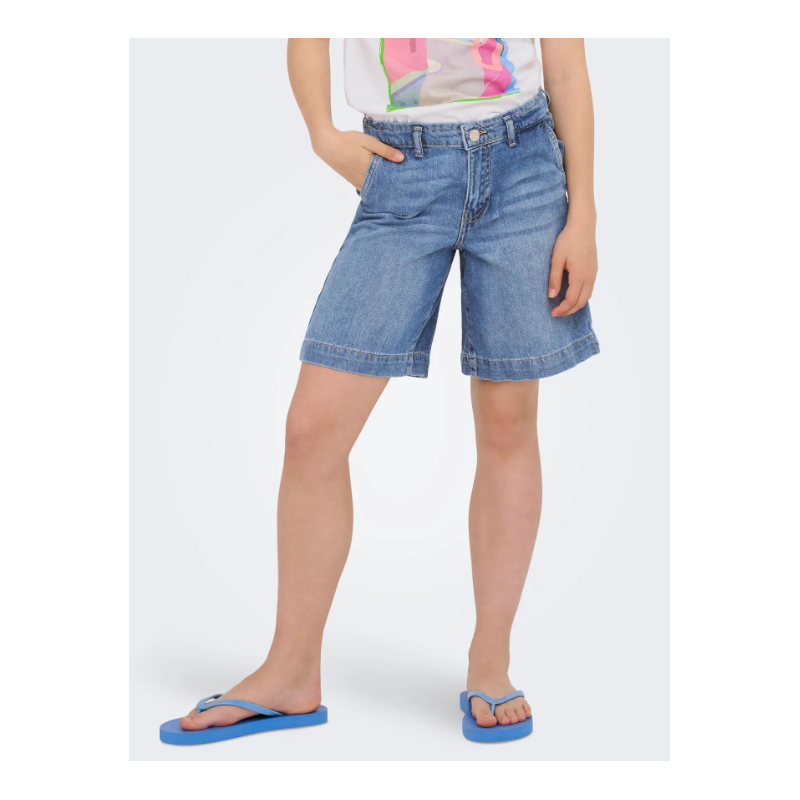 KIDS ONLY Comet Denim Shorts - Light Blue Denim