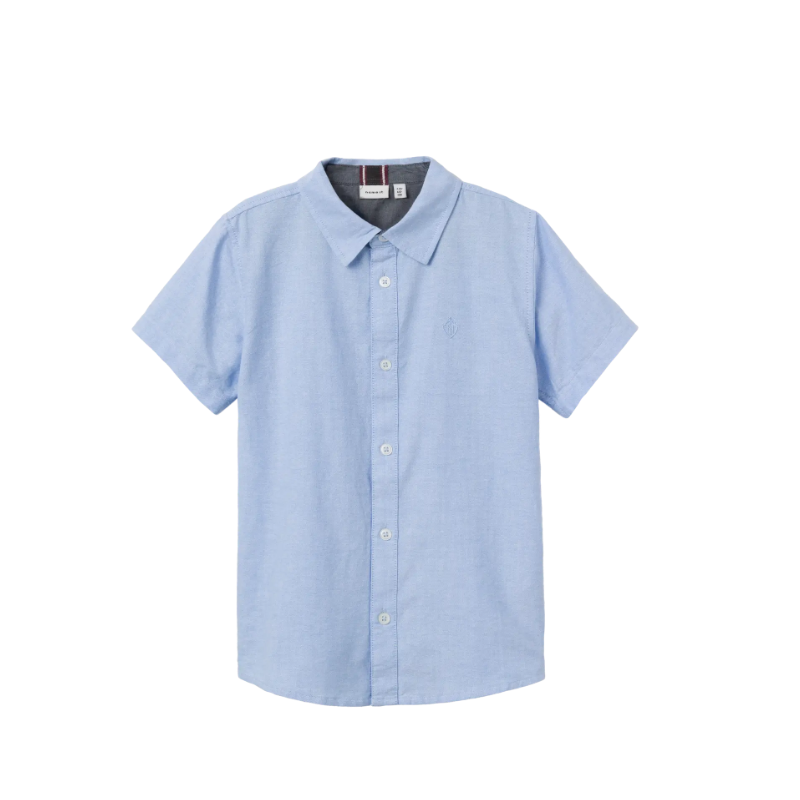 NAME IT KIDS Ewsa Kortærmet Skjorte- Campanula