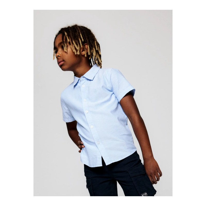 NAME IT KIDS Ewsa Kortærmet Skjorte- Campanula