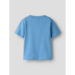 NAME IT MINI Frank kortærmet t-shirt - Cyaneus