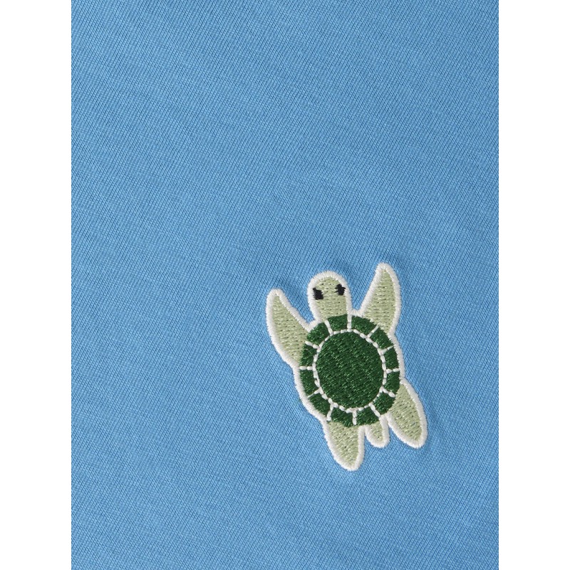 NAME IT MINI Frank kortærmet t-shirt - Cyaneus