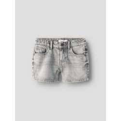 NAME IT KIDS Rose Denim Shorts 6042 - Light Grey Denim