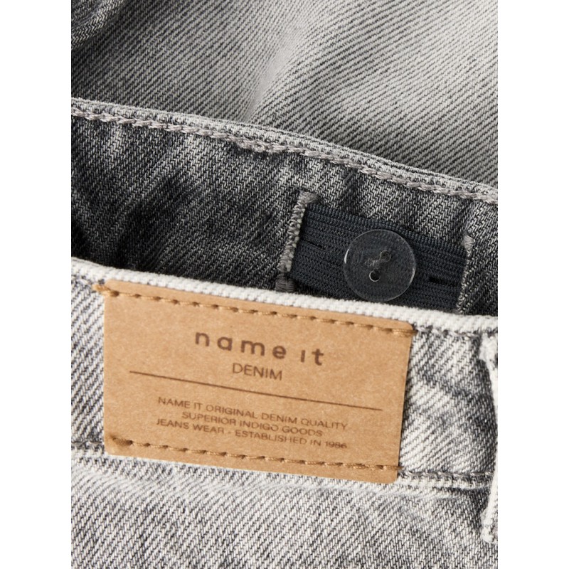 NAME IT KIDS Rose Denim Shorts 6042 - Light Grey Denim