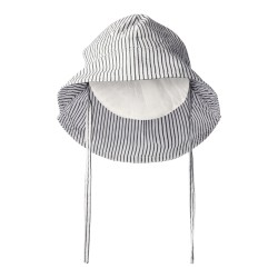 NAME IT BABY Far Stribet Hat - Cloud Dancer