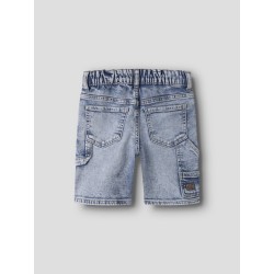 NAME IT MINI Ben Bermuda Shorts - Light Blue Denim