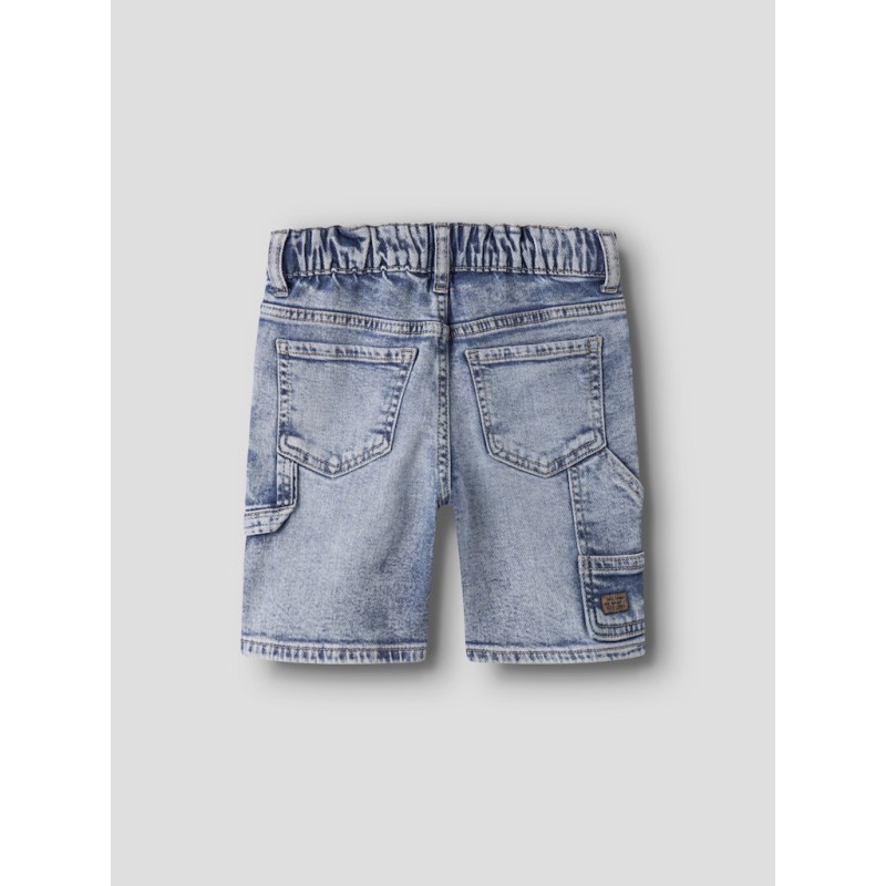 NAME IT MINI Ben Bermuda Shorts - Light Blue Denim