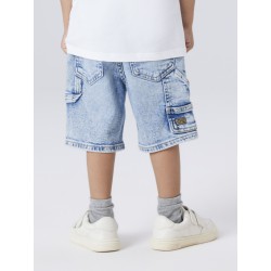 NAME IT MINI Ben Bermuda Shorts - Light Blue Denim