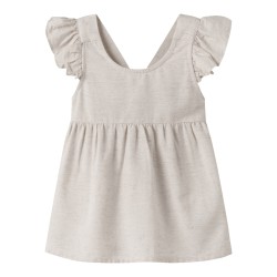 NAME IT Baby Faher Spencer Kjole - Peyote Melange