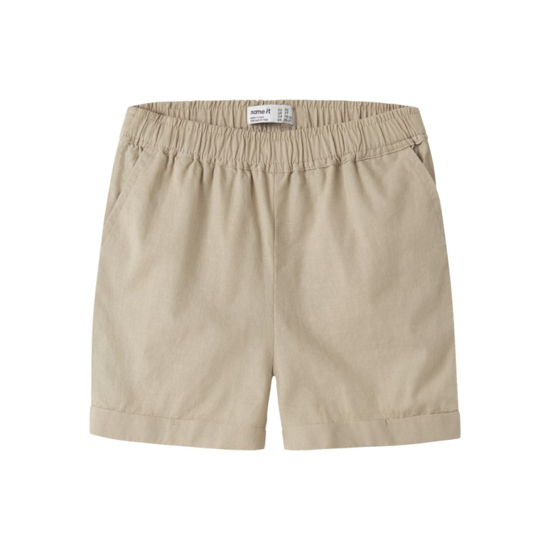 NAME IT Mini Filip Regular Shorts - Aluminium