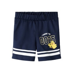 NAME IT Mini Mic Pokemon Lange Shorts - Navy Blazer