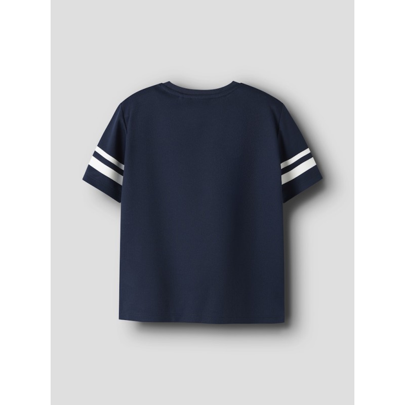 NAME IT Mini Mic Pokemon Kortærmet Poly Top - Navy Blazer